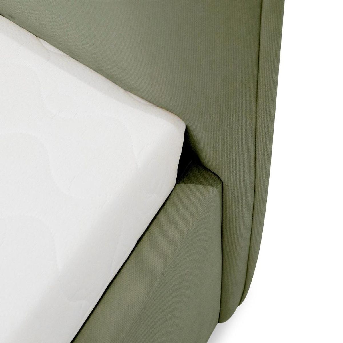 BEST MOBILIER John - lit coffre - 180x200 cm - en velours - sommier inclus