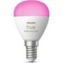 Voir la diapositive 3 : Philips Ampoule LED connectée HUE W&C E14 Luster 5.1W