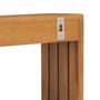 Voir la diapositive 5 : VIDAXL Porte-serviette mural 35x20x35 cm Bois de teck solide