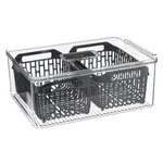 FIVE Boîte de Conservation Frigo  Tidy II  32cm Gris