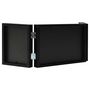 Voir la diapositive 3 : VIDAXL Cadre photo depliable Noir 28x18 cm+2x(13x18 cm)