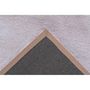 Voir la diapositive 4 : Paris Prix Tapis à Poils Longs Uni  Saika  Rose & Blanc