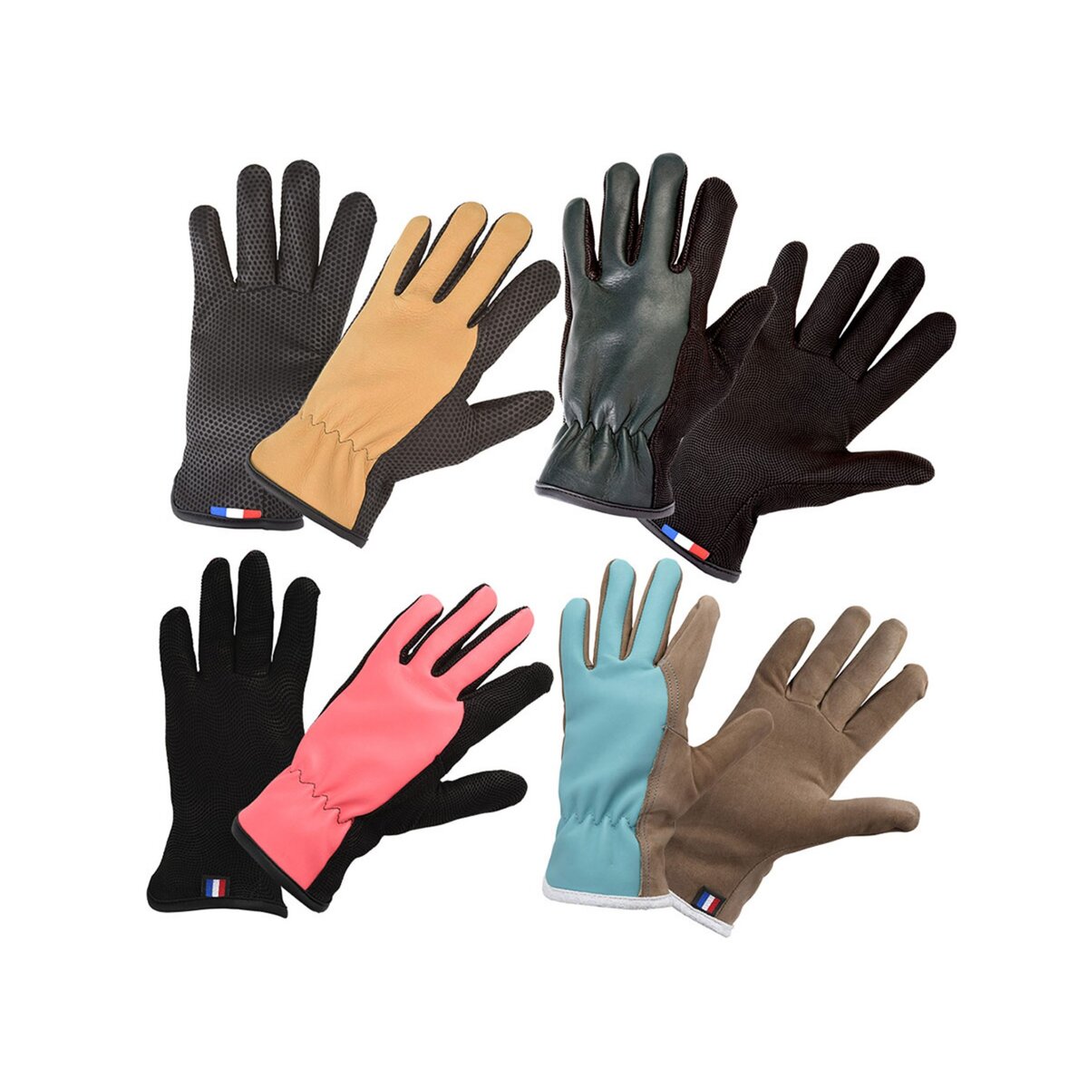 Gants de jardinage 100% cuir Frenchie ROSTAING Taille 07 