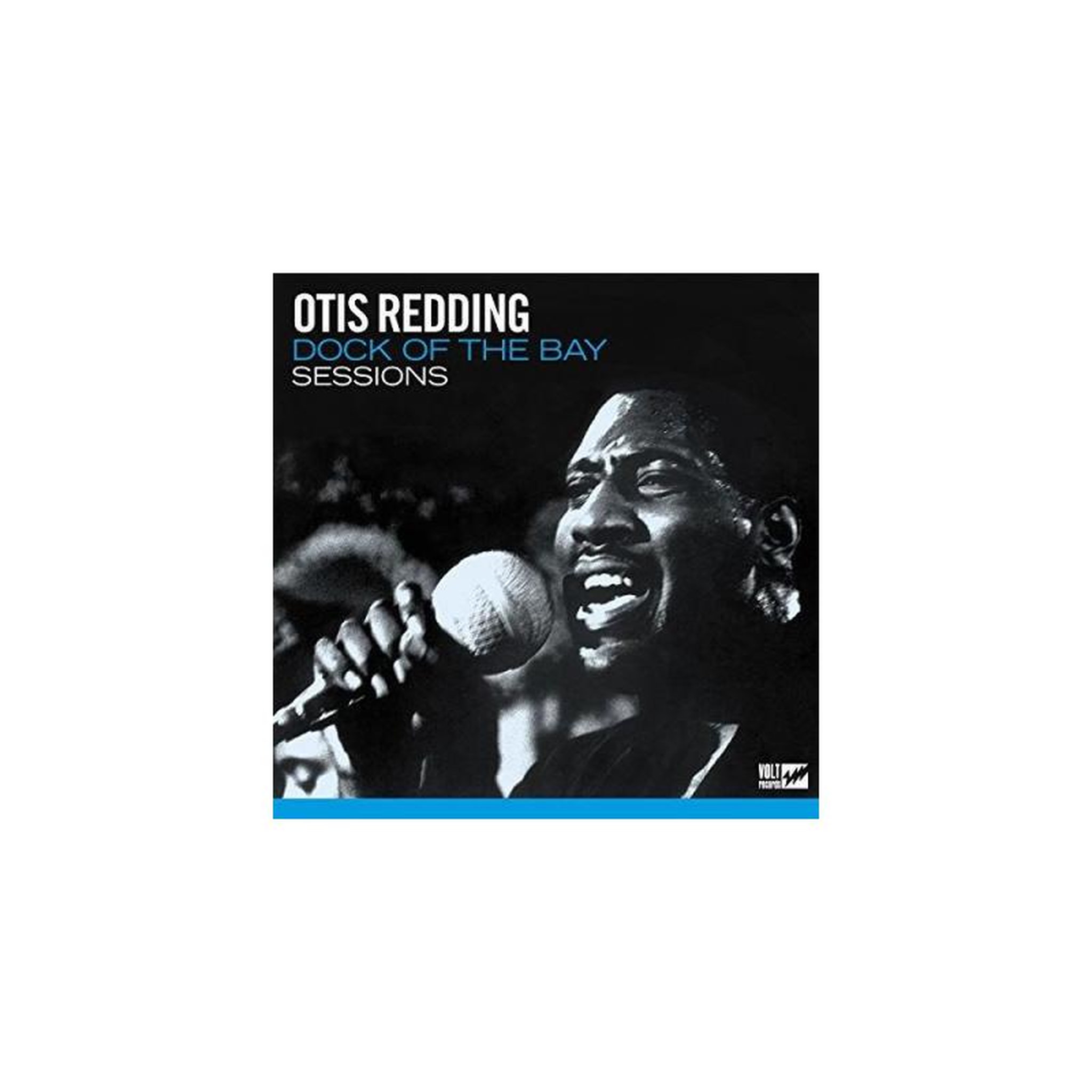 Vinyle album otis redding dock of the bay sessions, pochette photo noir et blanc