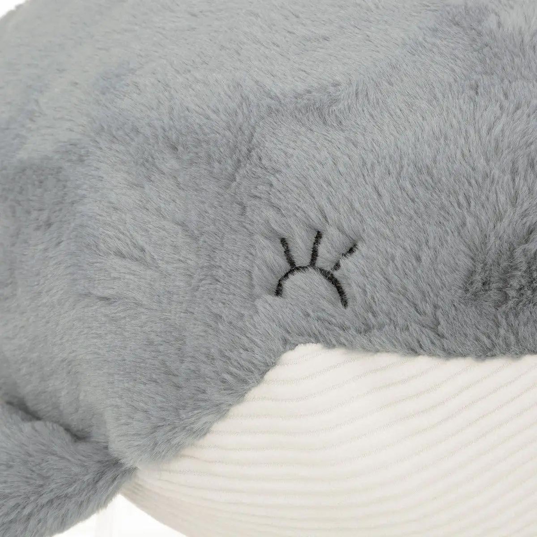 Voir la diapositive 2 : Atmosphera Kids Peluche enfant baleine  seav  64cm bleu gris