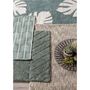 Voir la diapositive 3 : GUY LEVASSEUR Tapis de bain en coton fantaisie vert 50x80cm