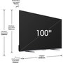 Voir la diapositive 5 : Hisense TV Mini Led 100U7KQ (253cm)