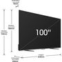 Voir la diapositive 5 : Hisense TV Mini Led 100U7KQ (253cm)