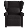 Voir la diapositive 3 : VIDAXL Fauteuil de massage inclinable Noir Tissu