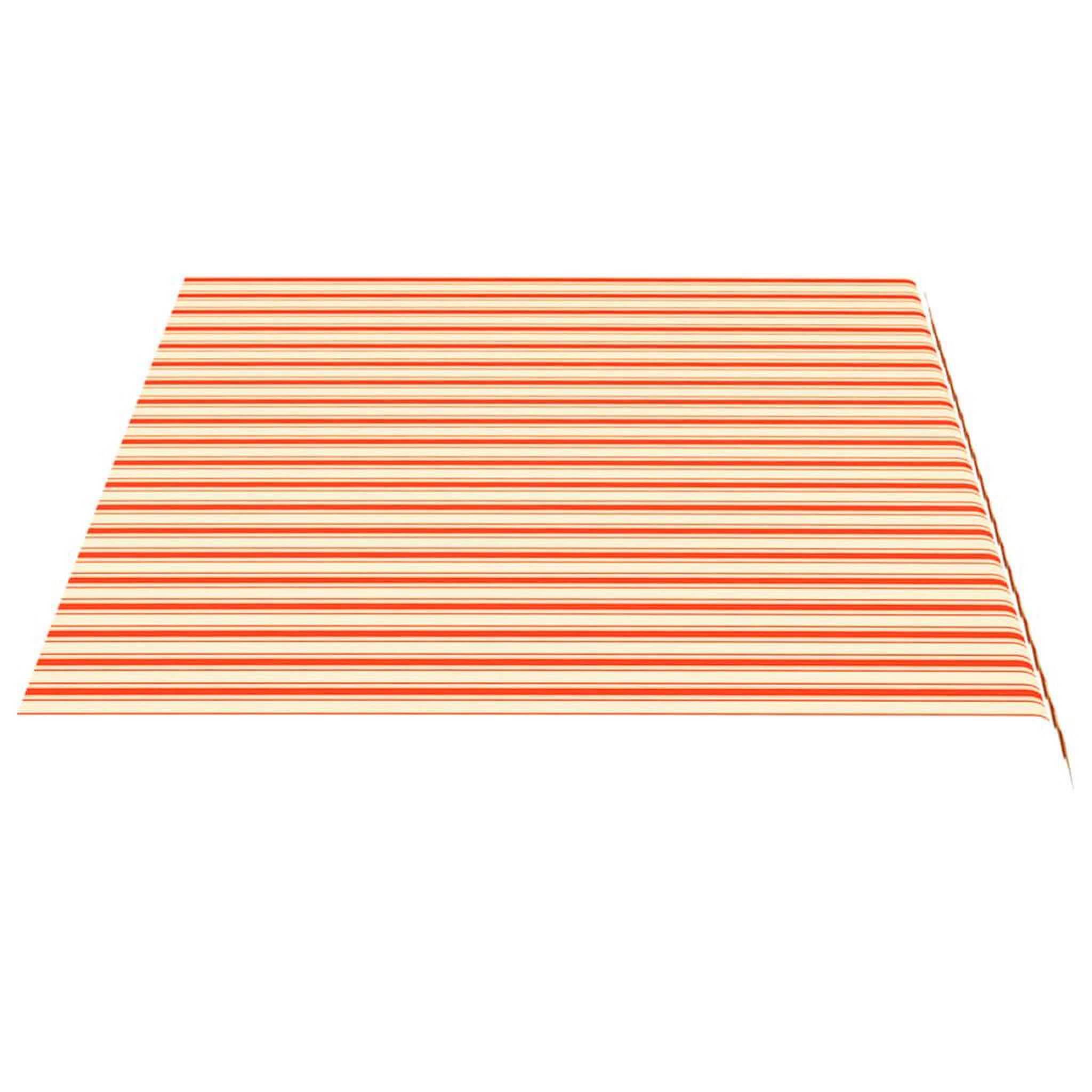 Voir la diapositive 4 : VIDAXL Tissu de remplacement pour auvent Jaune et orange 4,5x3 m