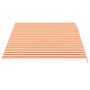 Voir la diapositive 4 : VIDAXL Tissu de remplacement pour auvent Jaune et orange 4,5x3 m