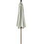 Voir la diapositive 2 : GARDENSTAR Parasol INCLINABLE - Aluminium Effet bois - D37.5 mm 