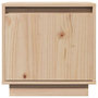 Voir la diapositive 4 : VIDAXL Table de chevet 40x30x40 cm Bois de pin solide