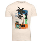 Best Mountain T shirt  Homme Best Mountain 1017. Coloris disponibles : Beige