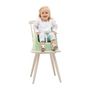Voir la diapositive 2 : THERMOBABY Chaise haute évolutive en rehausseur de chaise + Coffret vaisselle + Boîtes de conservation + Bavoir semi-rigide