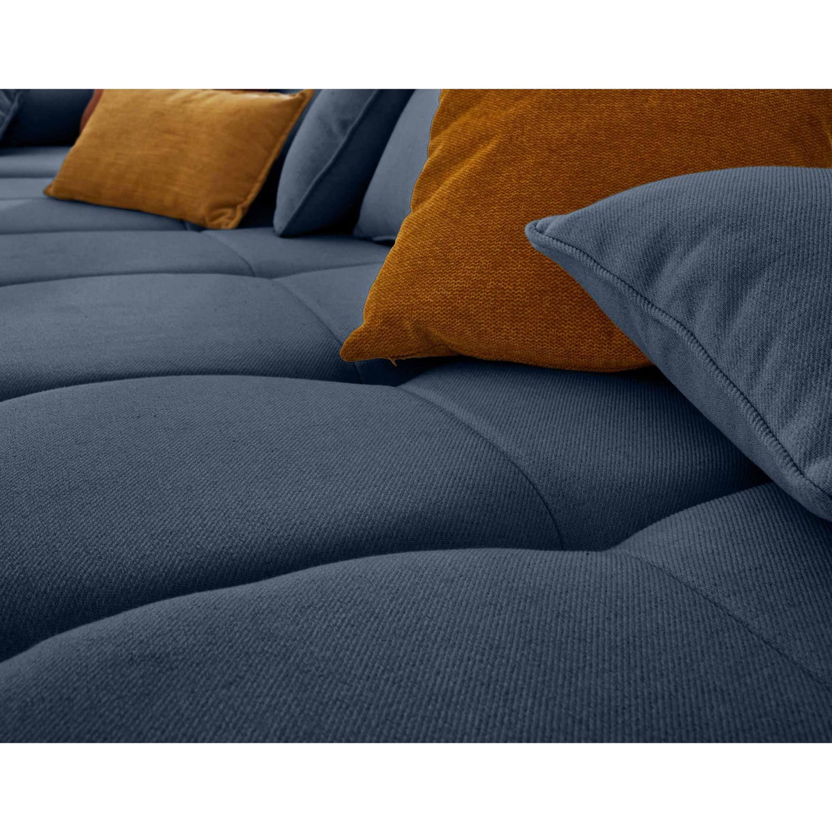 LISA DESIGN Caracas - canapé modulable d'angle gauche - 4 places - en tissu