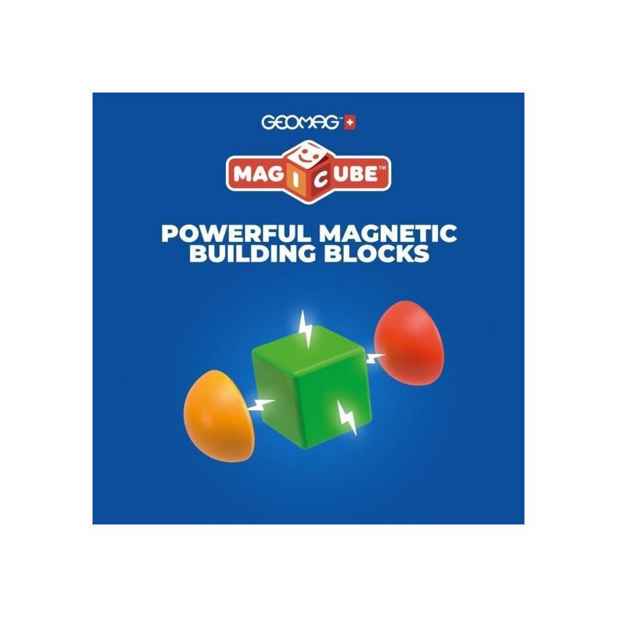 Geomag Blocs magnétiques - GEOMAG - Safari - 10 pieces - Éducatif - Plastique recyclé - Des 12 mois