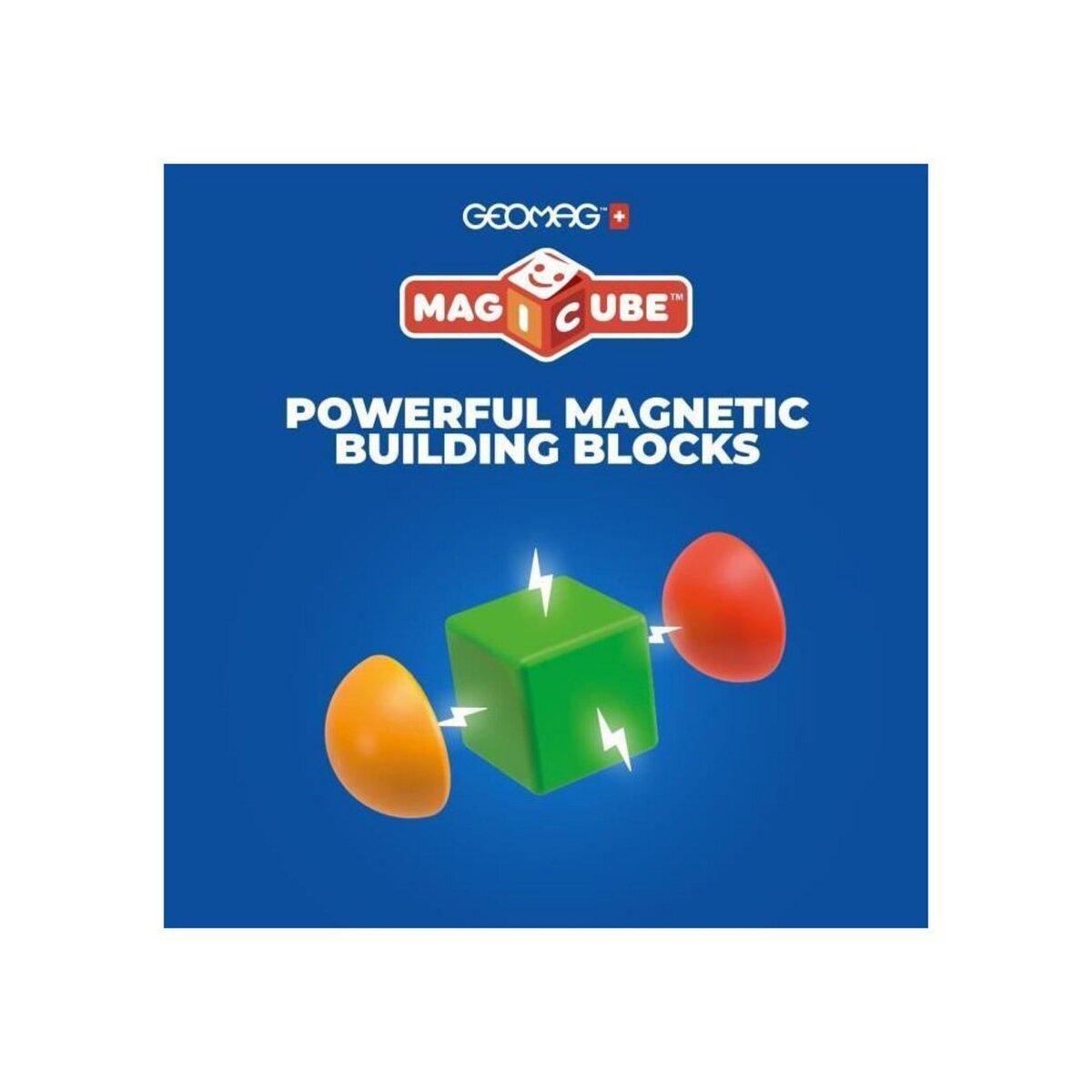 Geomag Blocs magnétiques - GEOMAG - Safari - 10 pieces - Éducatif - Plastique recyclé - Des 12 mois