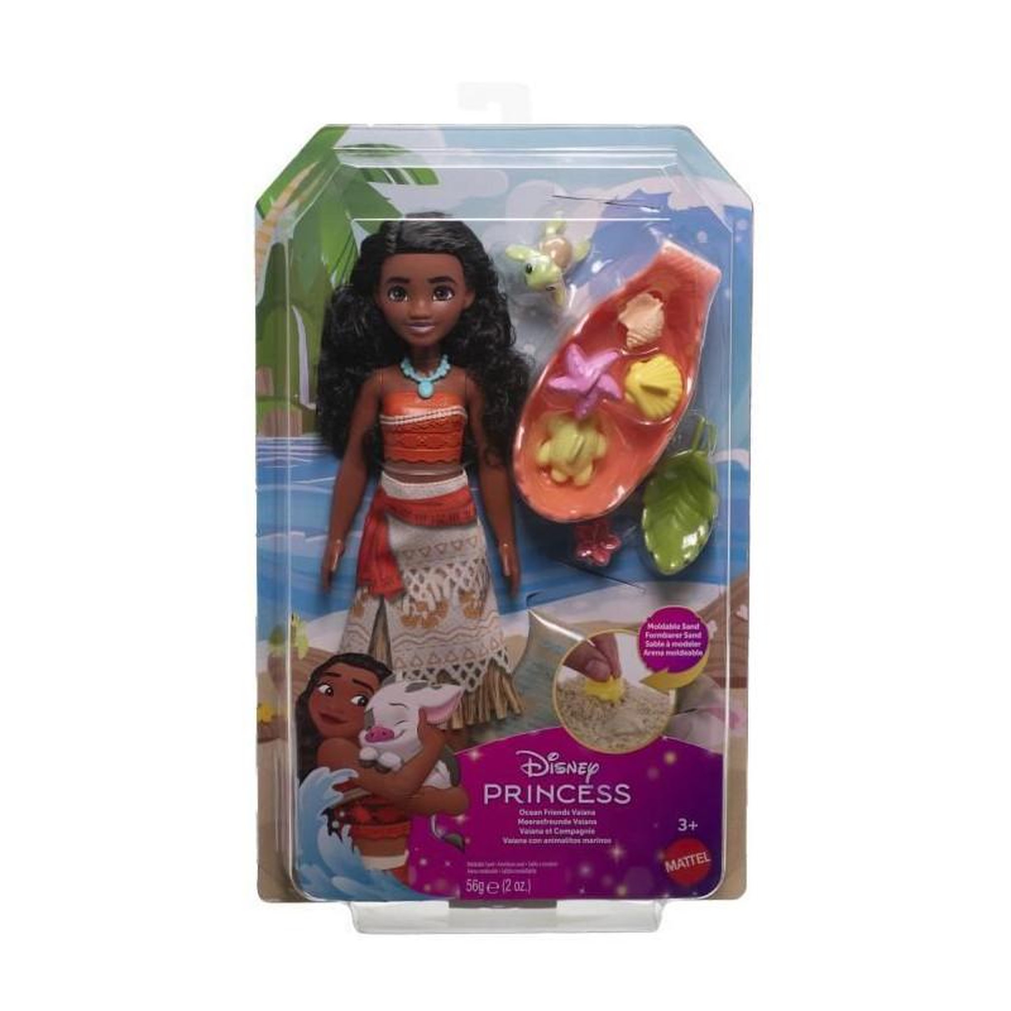 Voir la diapositive 5 : DISNEY Poupée Disney Vaiana et Compagnie corail