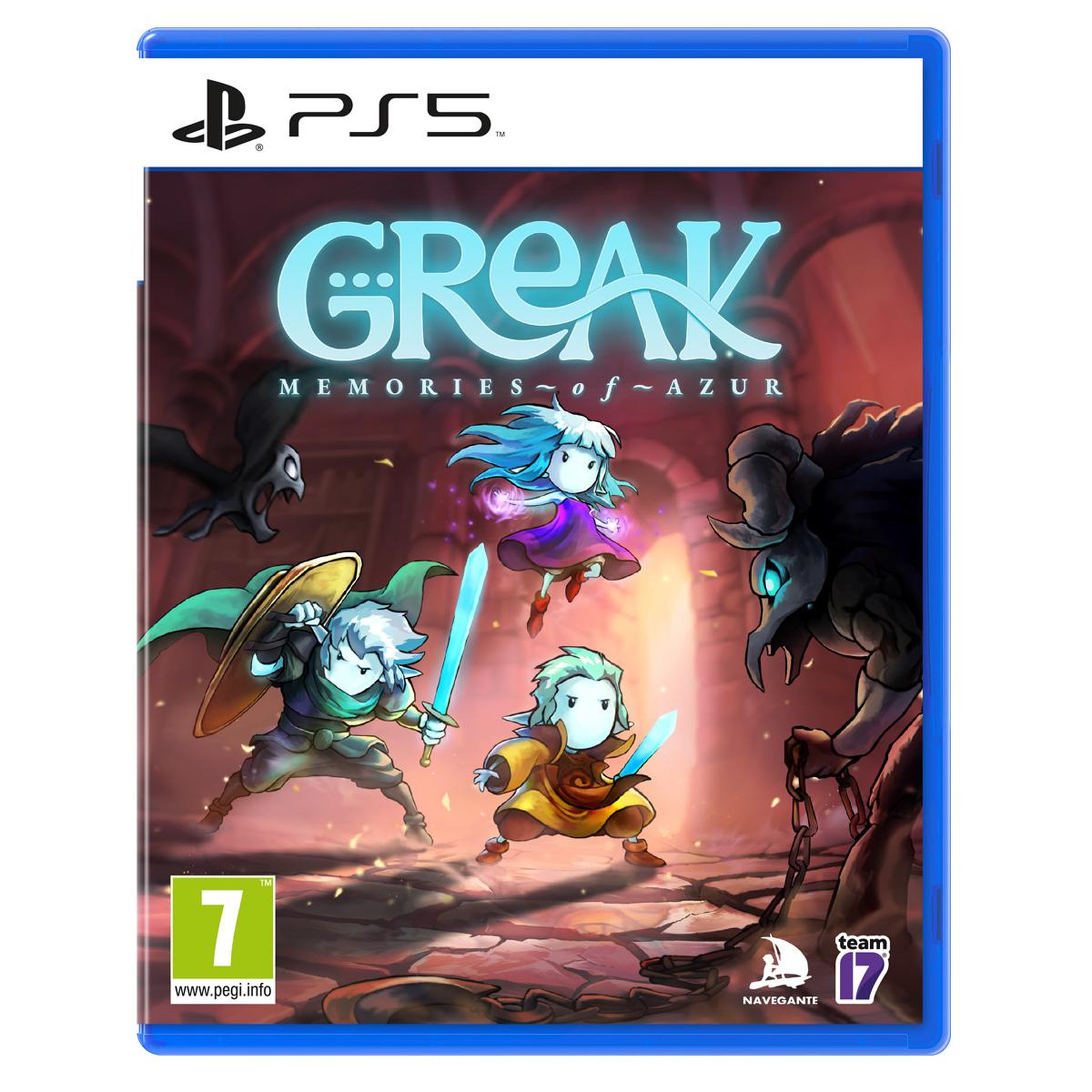 Voir la diapositive 1 : Greak: Memories of Azur PS5