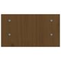 Voir la diapositive 6 : VIDAXL Support de moniteur Marron miel 50x27x15 cm Bois de pin solide