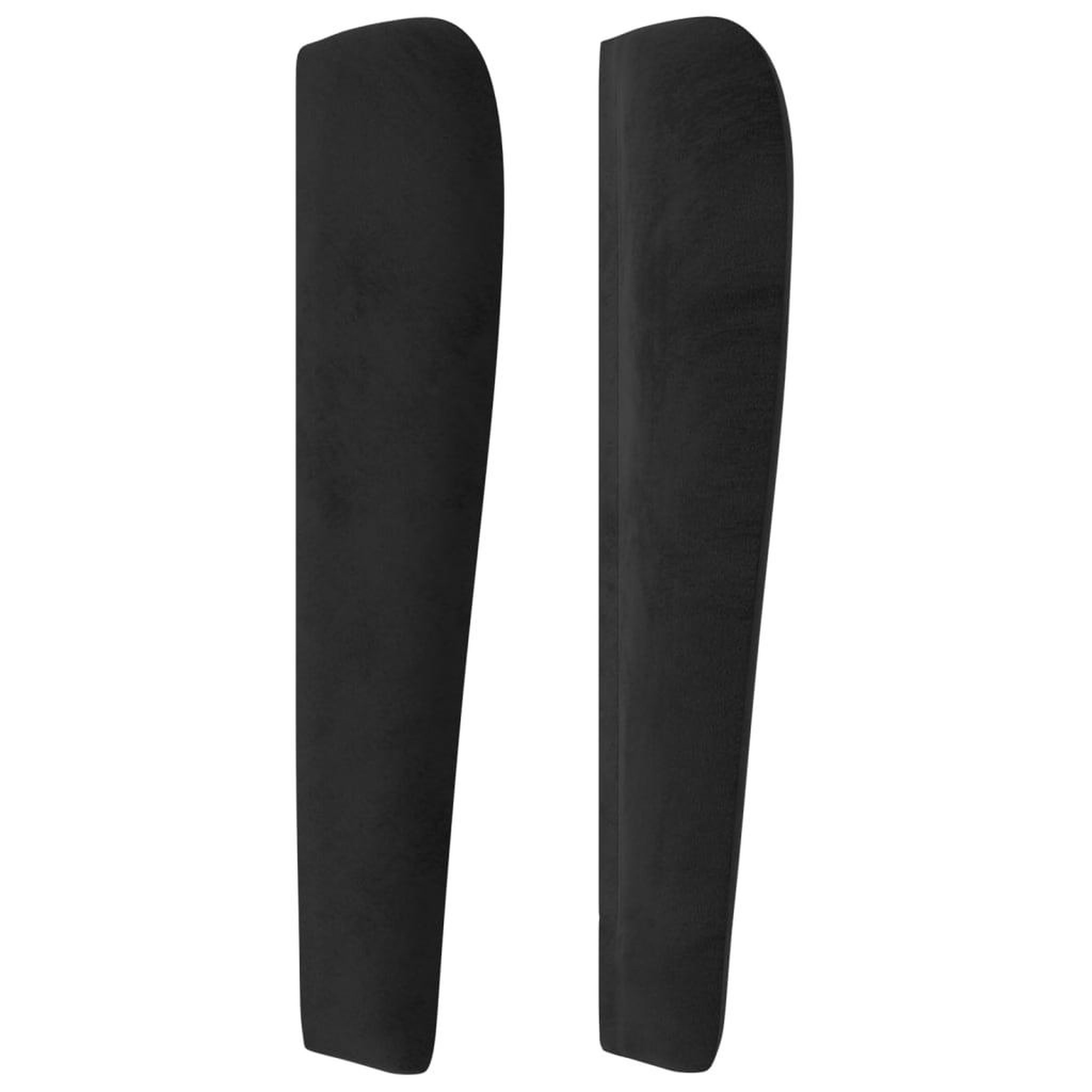 Voir la diapositive 4 : VIDAXL Tete de lit avec oreilles Noir 147x23x118/128 cm Velours