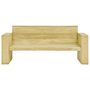 Voir la diapositive 4 : VIDAXL Salon de jardin 4 pcs Bois de pin impregne