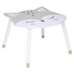 Atmosphera Kids Table Enfant Renard  Douceur  64cm Blanc
