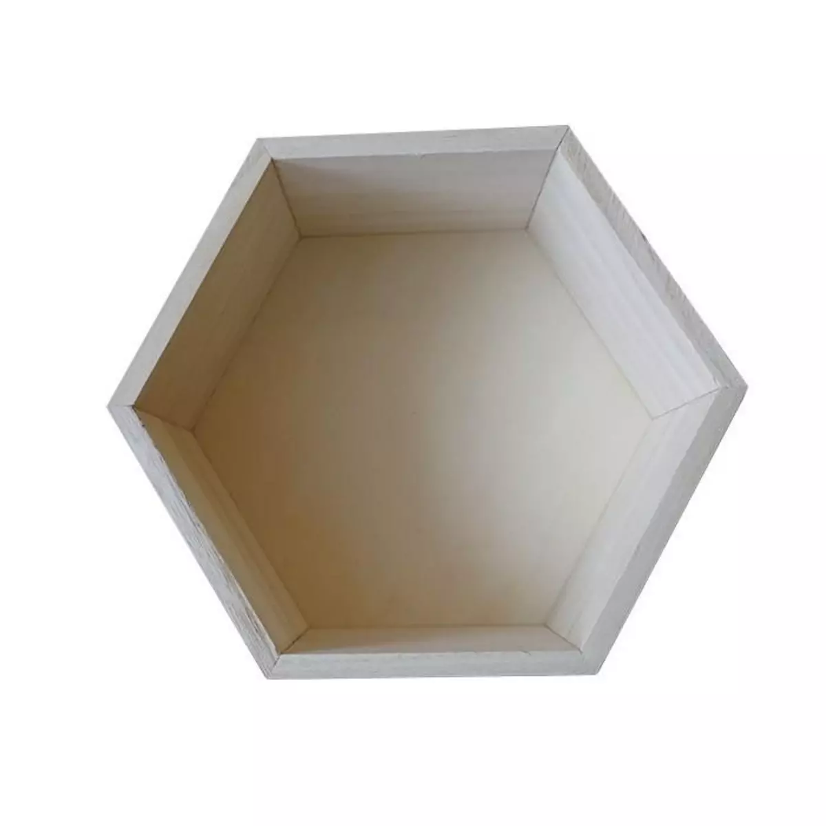 Artemio Etagère hexagone en bois 24 x 21 x 10 cm