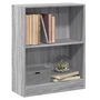 Voir la diapositive 4 : VIDAXL Bibliotheque Sonoma gris 60x24x76 cm Bois d'ingenierie