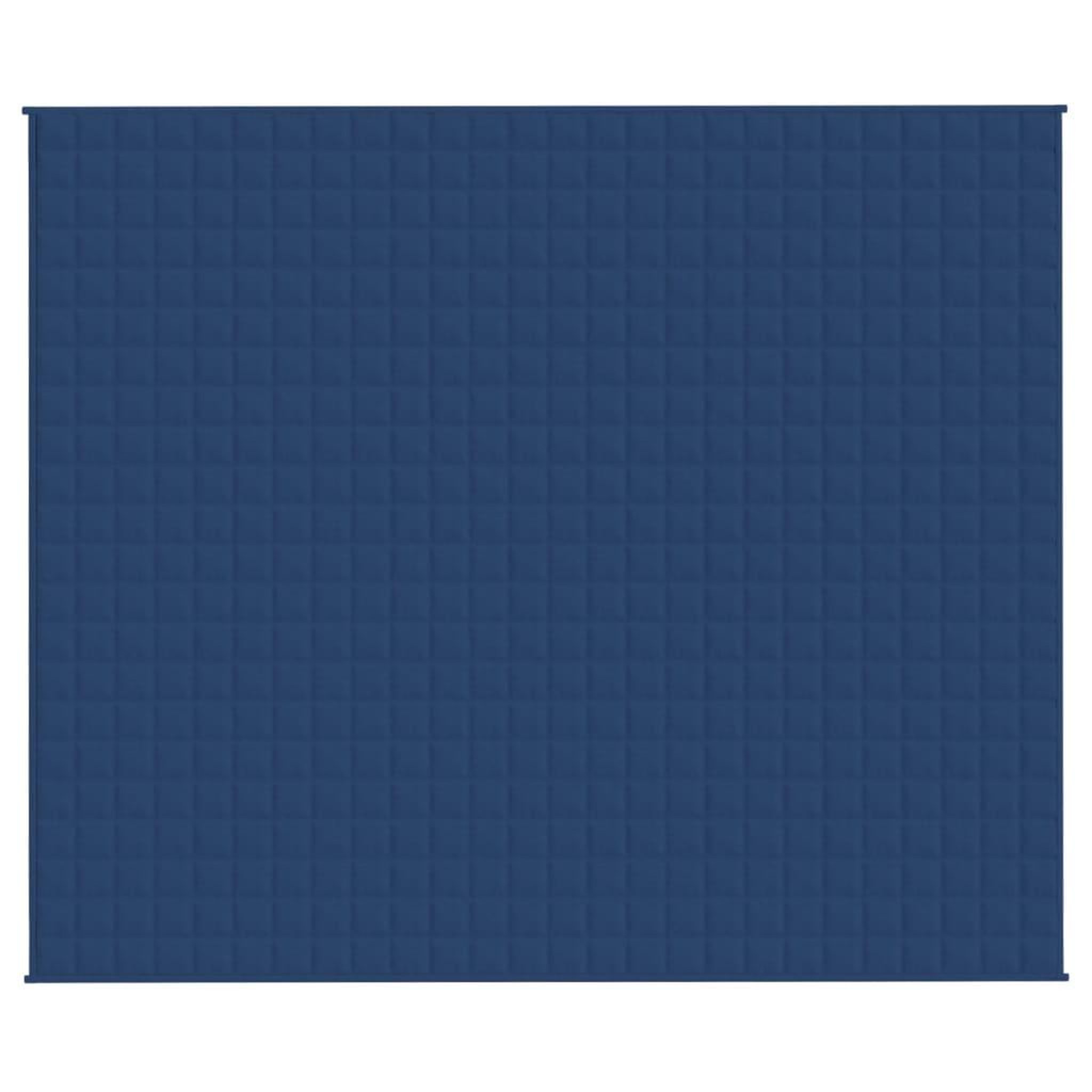 Voir la diapositive 3 : VIDAXL Couverture lestee Bleu 220x260 cm 11 kg Tissu