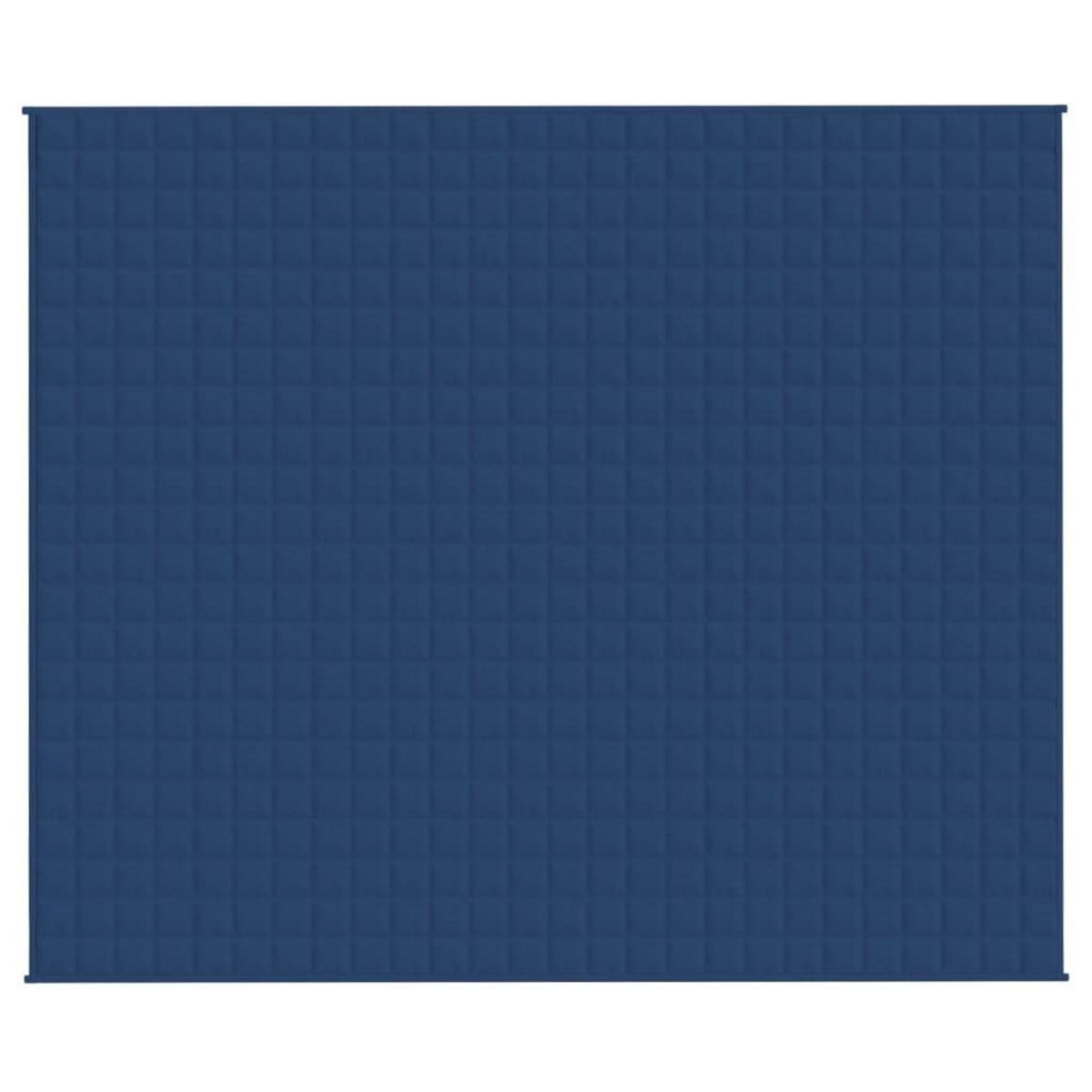 VIDAXL Couverture lestee Bleu 220x260 cm 11 kg Tissu