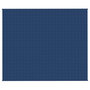 Voir la diapositive 3 : VIDAXL Couverture lestee Bleu 220x260 cm 11 kg Tissu