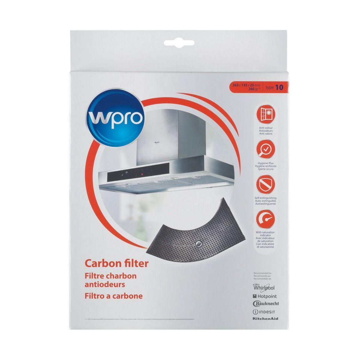 WPRO Filtre hotte CHF85/01