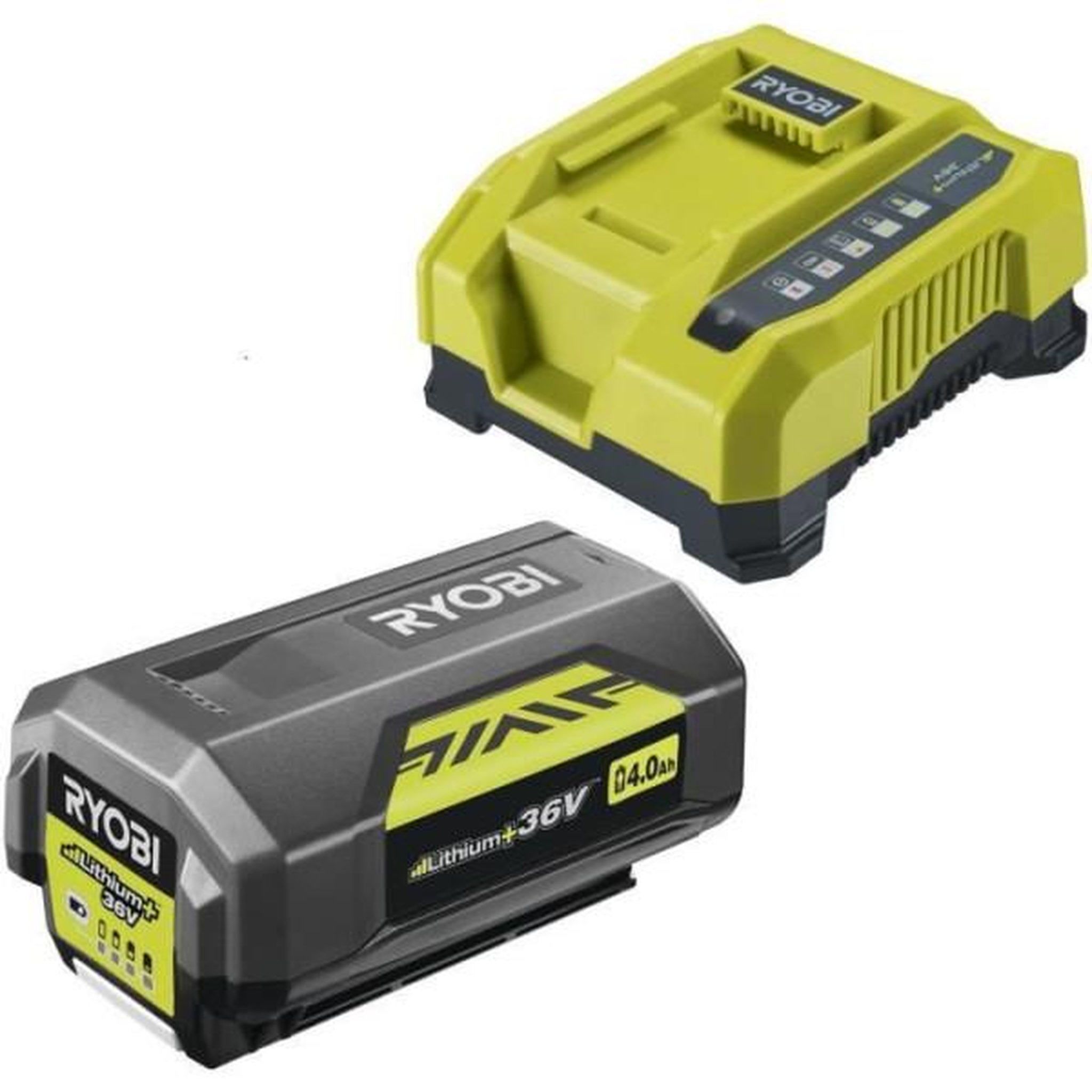 Ryobi Ryobi - 1 batterie lithium+ 36v maxpower 4,0 ah et 1 chargeur rapide 6,0 a - ry36bc60a-140