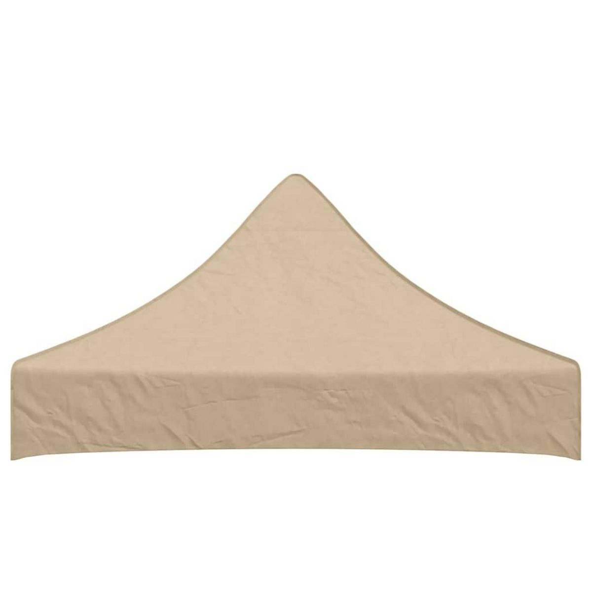 VIDAXL Toit de tente de reception 2x2 m Beige 270 g/m^2
