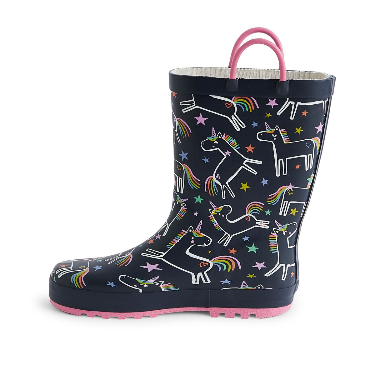 IN EXTENSO Bottes de pluie licorne fille du 24 au 35