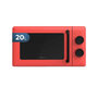 Voir la diapositive 3 : CECOTEC Micro-ondes Cecotec Modèle Rouge 20 litres