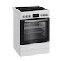 Voir la diapositive 3 : Whirlpool Cuisinière vitrocéramique 72l 4 feux blanc - W6V8LCSW