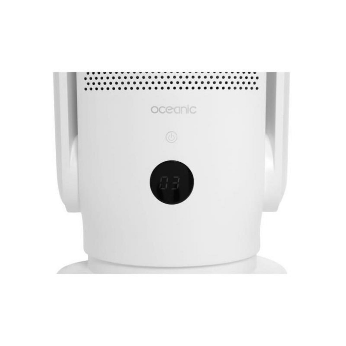 OCEANIC OCEANIC Ventilateur Purificateur d'Air avec filtre - Sans pale - Oscillation - 35W - H.80 cm - Minuterie 8h - Télécommande