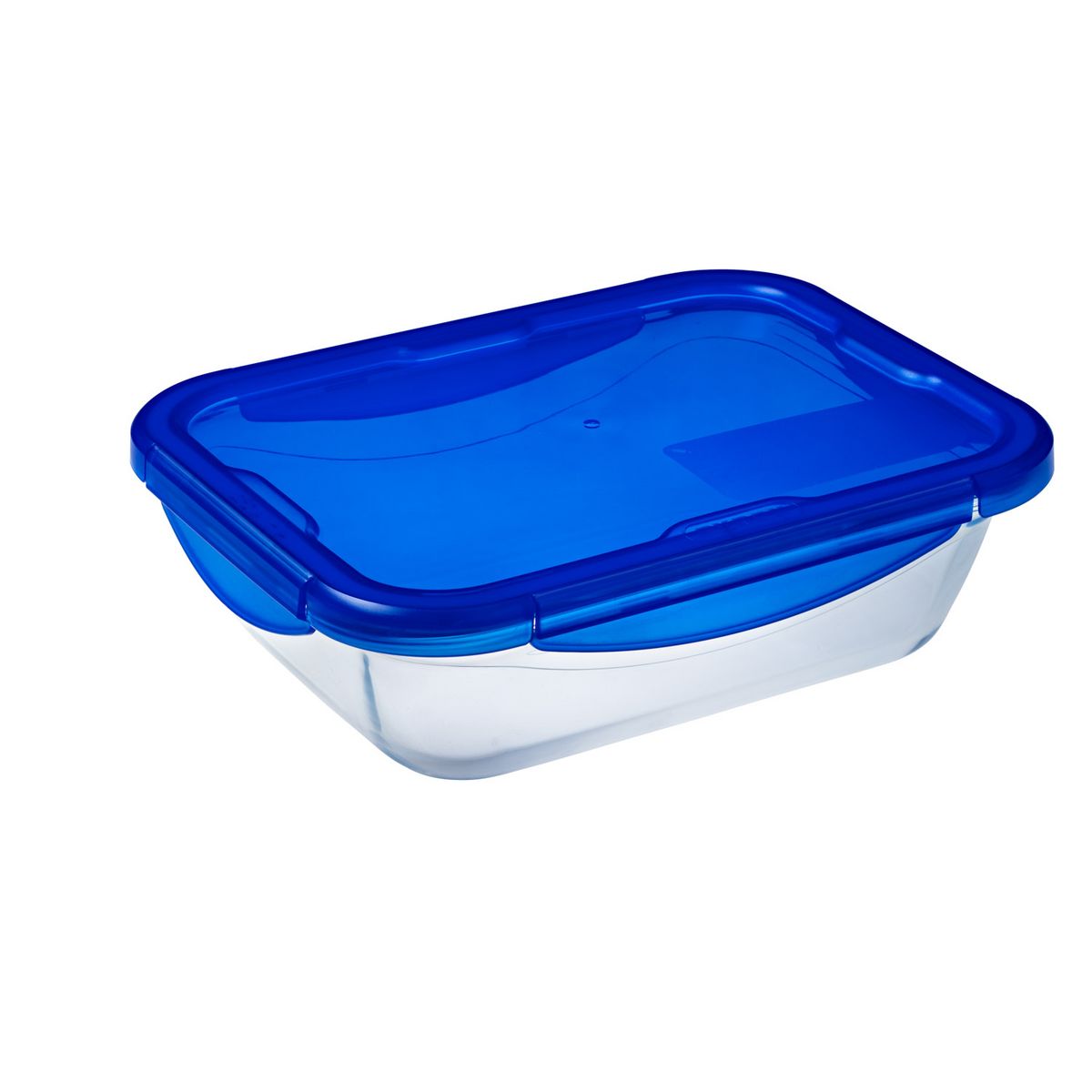 PYREX Boîte rectangulaire avec couvercle 20 x 15 cm COOK & GO
