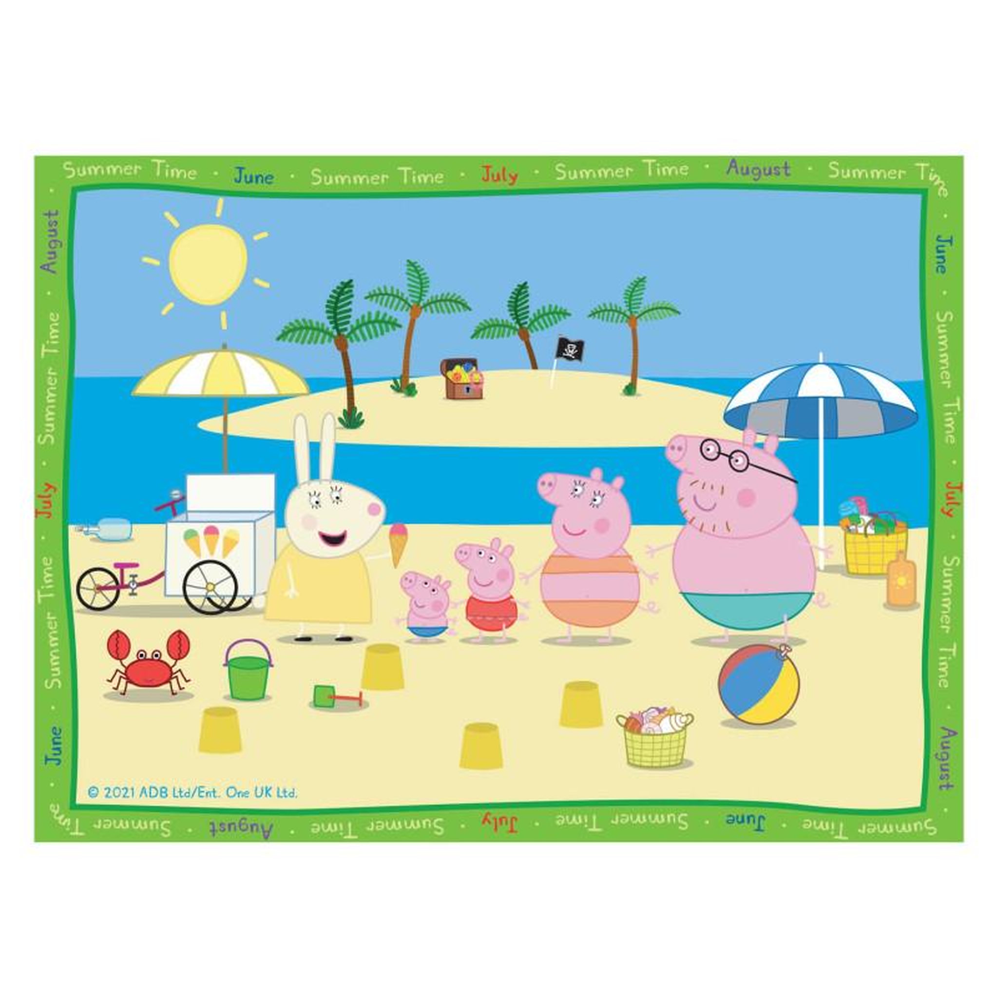 Voir la diapositive 3 : RAVENSBURGER Ravensburger - Peppa Pig Seasons Puzzle, 4in1 31146