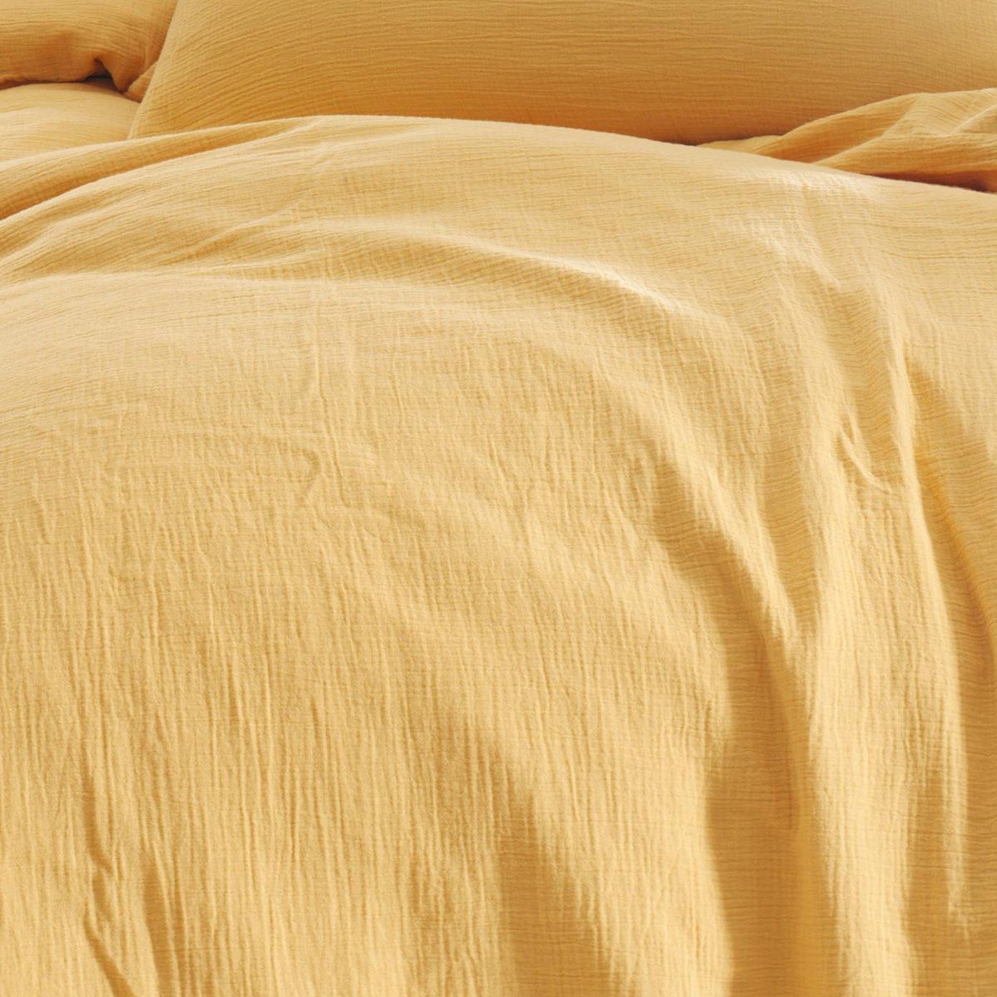 Voir la diapositive 2 : Sensei Maison Housse de couette en gaze de coton LOFT