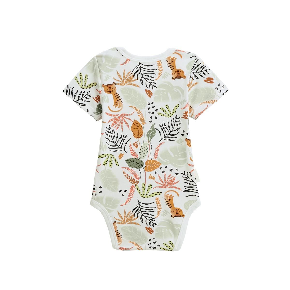 Petit Béguin Lot de 2 bodies bébé manches courtes Dumbea