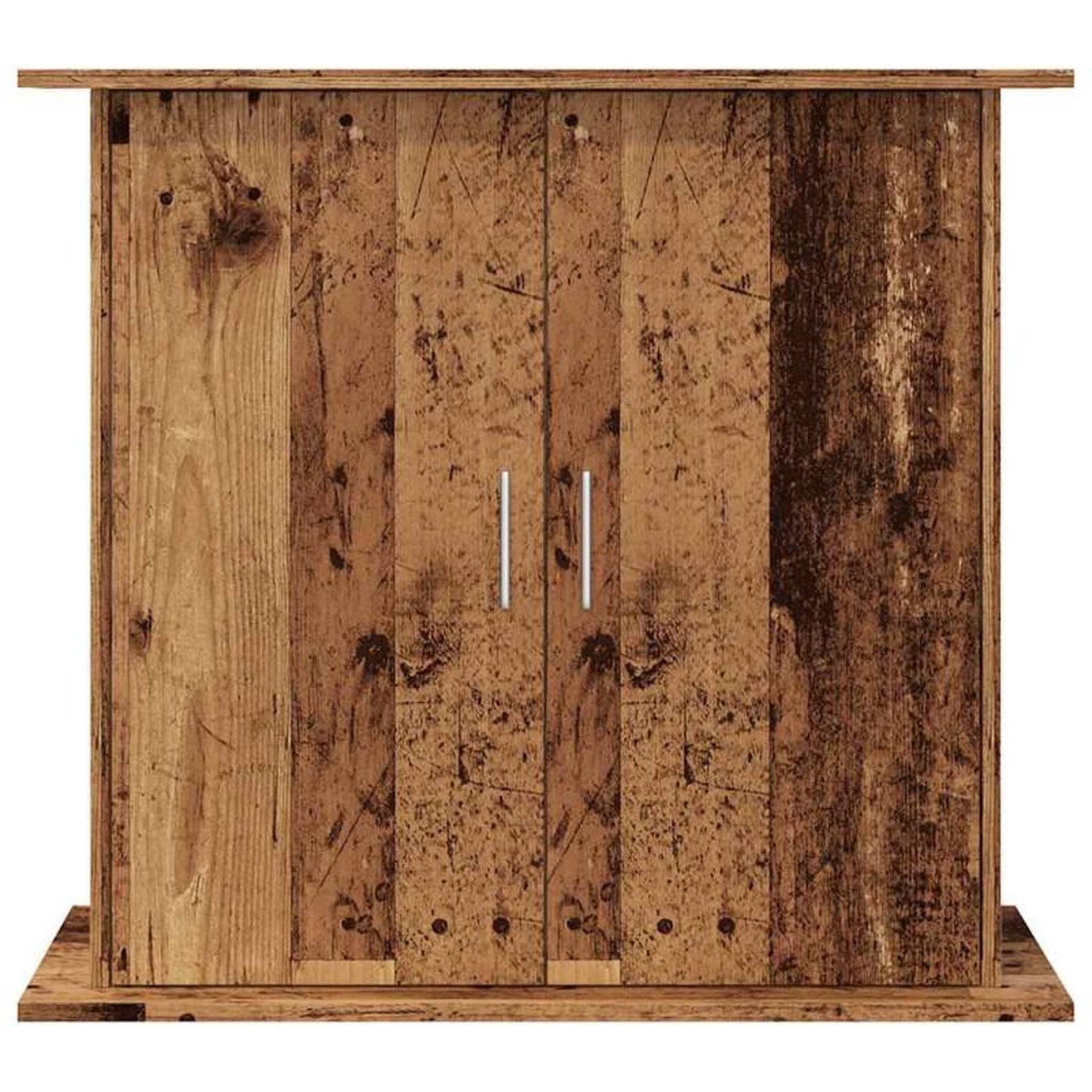 Voir la diapositive 4 : VIDAXL Support pour aquarium vieux bois 81x36x73 cm bois d ingénierie