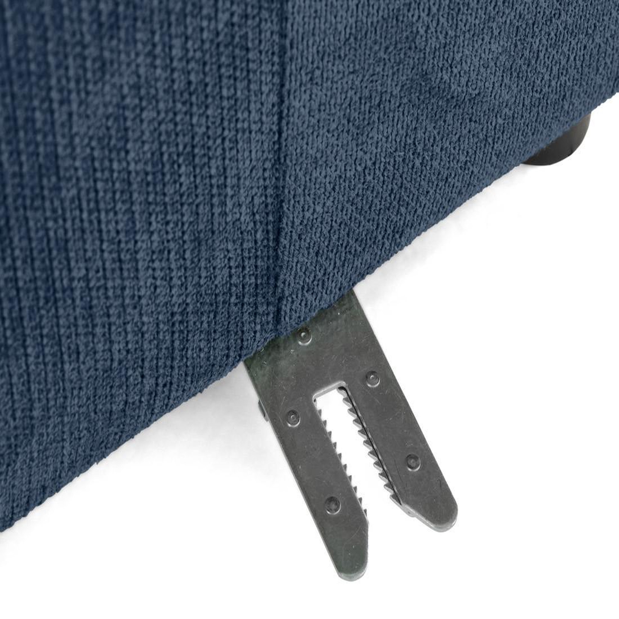 Voir la diapositive 3 : BEST MOBILIER Debbie - module d'assise gauche en tissu texturé