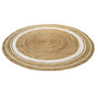 Voir la diapositive 3 : Rendez vous déco Tapis rond ∅120cm en jute-Blush