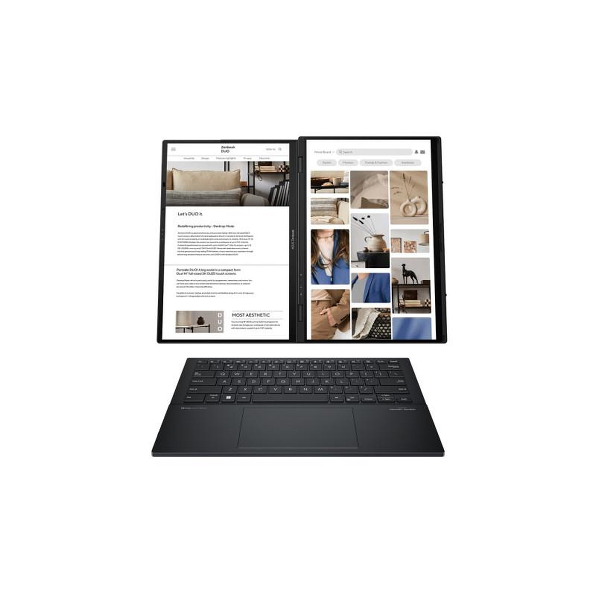Voir la diapositive 6 : ASUS Ordinateur portable Zenbook Duo UX8406MA-DRQL411W