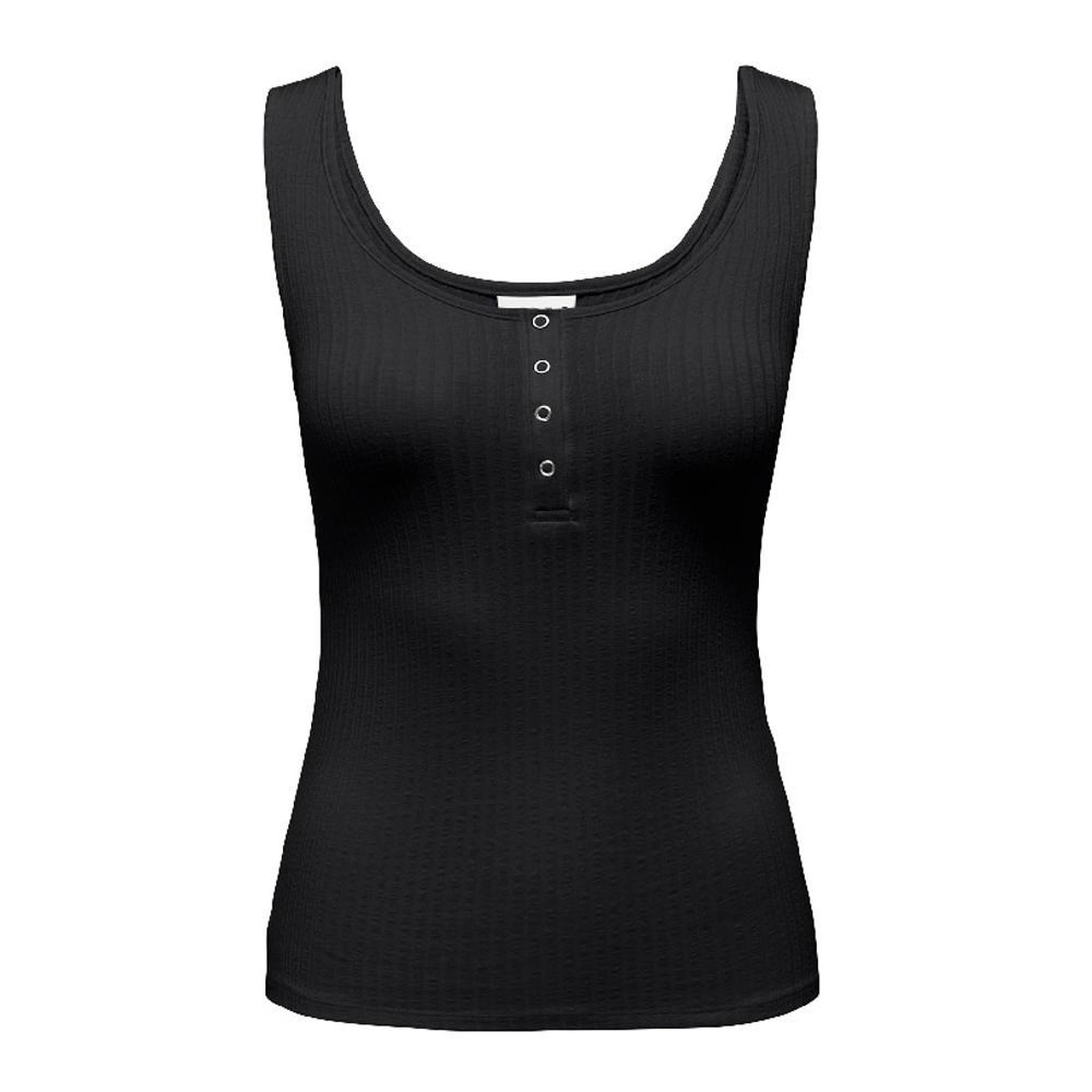 JACQUELINE DE YONG Débardeur  Femme JDY Fransiska 15288235. Coloris disponibles : Noir