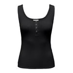 JACQUELINE DE YONG Débardeur  Femme JDY Fransiska 15288235. Coloris disponibles : Noir